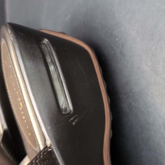 Nike Air/Cole Haan Woman's Brown Wedge Slingback Sandals,Size 7 B. - Picture 3 of 10